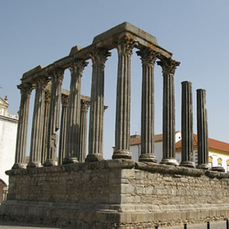 Temple of Diana in Évora Temple of Diana in Évora